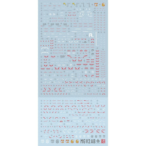 20250721 EVO MG 1/100 V2 AB KA v2ab PB Water Slide Decal EVOPM008