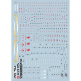 20250721 EVO MG RX-0 Unicorn fluo GOLD coating water slide decal EVOMG015 EVOMG016