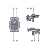 Transamsphere TRS HG 1/144 TWFM Demi Trainer Water Slide Decal TRSHG010