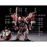 1010 HIRM red frame powered red Water Slide Decal 1010MG012