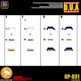 ANUBIS 3D print detail upgrade parts GP031 parts fit for  MG strike Freedom no kits