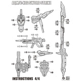 20250721 EVO MG SWOR D STRIKE DM Water Slide Decal EVOMG005