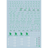 20250721 EVO PG FULL ARMOR UNICORN THREE SHIELD GREEN COATING water slide decal EVOPG016