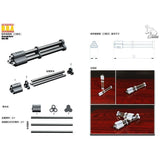 ANUBIS 3D print detail upgrade parts DUA001-020 details upgrade accessories reloading outer armor heat sink spout no kits