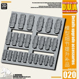 ANUBIS 3D print detail upgrade parts DUA001-020 details upgrade accessories reloading outer armor heat sink spout no kits
