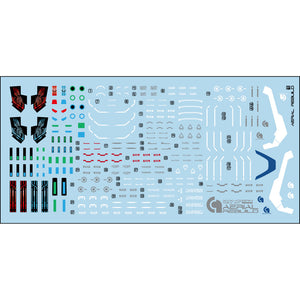 Transamsphere TRS HG 1/144 TWFM Aerial Rebuild Water Slide Decal TRSHG008