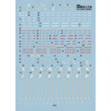 1010 MGEX Strike Freedom Water Slide Decal 1010MG031