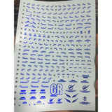 DL DALIN Water slide decal PG 1/60 UNICORN 03 PHENEX