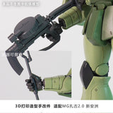 Plasticist Studio Hands FOR MG 1/100 ZAKU 2.0 SINANJU 3D printing parts  not include the body (SDJJ017)