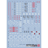 20250721 EVO MG green zaku warrior PB fluo water slide decal EVOPM019