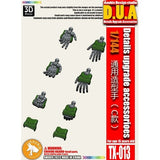 ANUBIS 3D print detail upgrade parts TX013 general use hands for 1/144 zaku in the kits
