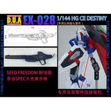 ANUBIS 3D print detail upgrade parts EX028 3D print detail parts walist arm legs HG CE HGCE 1/144 DESTINY in the kits