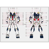 1010 Water Slide Decal RG 1/144 RX-93 NT   Nu Metal Structure Ver. 1010RG005