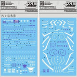 DL DALIN Water slide decal PG 1/60 Avanlanche Exia General Use