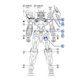 Transamsphere TRS MG 1/100 GNT-000 00Q Full Saber GN4  Water Slide Decal TRSMG004