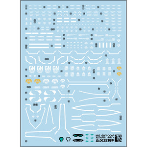 Transamsphere TRS MG 1/100 GNY-001F Astraea Type F PB Water Slide Decal TRSMG021