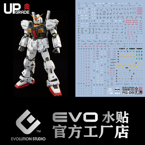20250721 EVO RG MK2 MK 2 MK-II AEUG fluo water slide decal EVORG008
