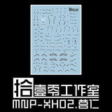 1010 MOTOR NUCLEAR MNP-XH02 Caoren  CAO REN Water Slide Decal 1010GM003