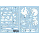 1010 Water Slide Decal PG 1/60 Unicorn Series RX-0 Unicorn Banshee Phenex Stand 1010PG006