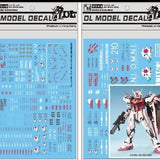 DL DALIN Water slide decal PG Strike Rouge