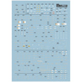 1010 Water Slide Decal PG 1/60 RX-0[N] Banshee Norn 1010PG009