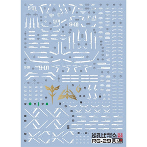 20250721 EVO RG MSN-04FF sazabi SIDE-F water slide decal EVORG019 EVORG020