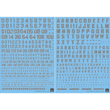 YAN FLAME Water Slide Decal 1/100 1/144 General Use Letter Number (YANJS010) (YANJS011) (YANJS012) (YANJS013) 20250721