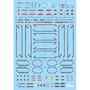 Amax Water Slide Decal HG 1/144 HG Mighty Strike Freedom Fluo AMAXHG011