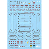 Amax Water Slide Decal HG 1/144 HG Mighty Strike Freedom Fluo AMAXHG011