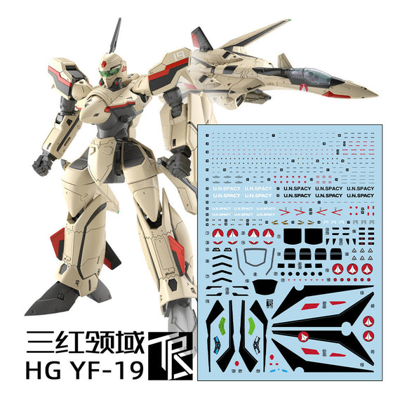 Transamsphere TRS HG 1/100 YF 19 YF-19 Water Slide Decal TRSHG007