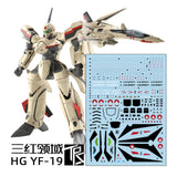 Transamsphere TRS HG 1/100 YF 19 YF-19 Water Slide Decal TRSHG007