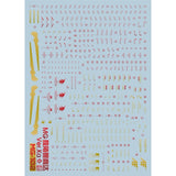 20250721 EVO MG RX-0 Unicorn fluo GOLD coating water slide decal EVOMG015 EVOMG016