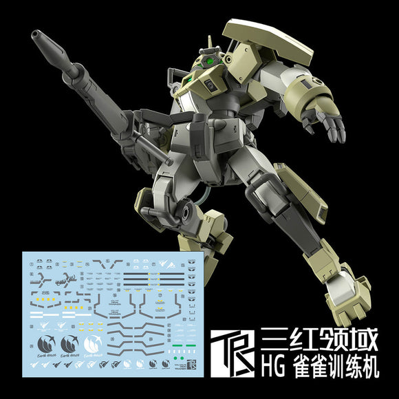 Transamsphere TRS HG 1/144 TWFM Chuchu's Demi Trainer Water Slide Decal TRSHG014