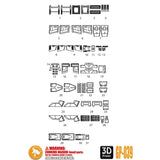 ANUBIS 3D print detail upgrade parts GP039 for HGUC RX-79【G】 Ground Type 08MS no kits