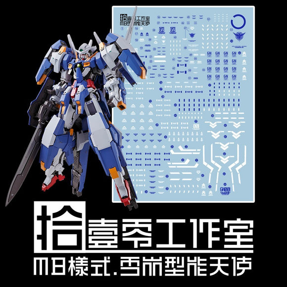 1010 Water Slide Decal MG AVALANCHE EXIA MB TYPE Water Slide Decal 1010MG004 1010MG005