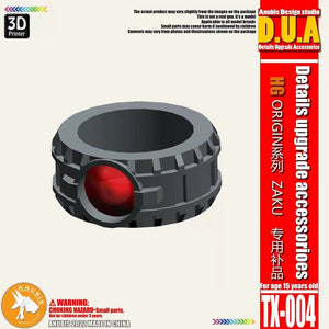 ANUBIS 3D print detail upgrade parts TX004 Cyclops Single Eye HG Origin Zaku no kits