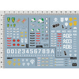 20250721 EVO MG 1/100 ZAKU GENERAL USE Water Slide Decal EVOMG001