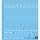 YAN FLAME Water Slide Decal MG 1/100 TALLGEESE 3  EW Fluo (YANMG015) 20250721