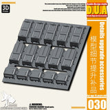 ANUBIS 3D print detail upgrade parts Resin Up Heavy Shoulder Armor / Protective Armor DUA030 no kit ANNEX II