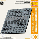 ANUBIS 3D print detail upgrade parts DUA001-020 details upgrade accessories reloading outer armor heat sink spout no kits