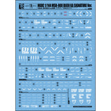 Transamsphere TRS HG 1/144 MSK-008 Dijeh Ka Signature Ver Water Slide Decal TRSHG001