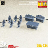 ANUBIS 3D print detail upgrade parts gnaku maintenance scenario computer dashboard DUA034  detail parts no kits