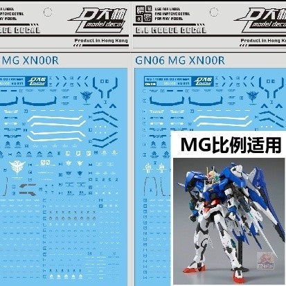 DL DALIN Water slide decal MG 1/100 00 XN Raiser 00R