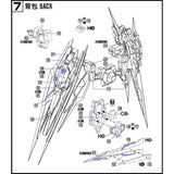 Transamsphere TRS 8822 MB 00Q Full Saber Stand Water Slide Decal TRSQT8822
