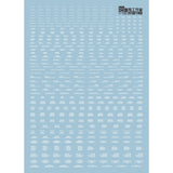 1010 Water Slide Decal MG 1/100 Warning Sign Logo 1010TY001 1010TY002 1010TY003 1010TY004 1010TY005 1010TY006 1010TY007