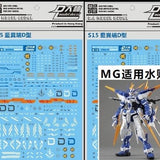 DL DALIN Water slide decal MG Astray Blue Frema D MBF-P03D