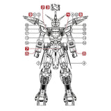 Transamsphere TRS MG 1/100 Justice Water Slide Decal TRSMG009