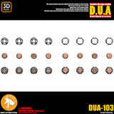 ANUBIS 3D print detail upgrade parts DUA103Joint Screw Mini Booster no kits
