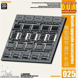 ANUBIS 3D print detail upgrade parts Resin Up Breastplate Heat Sink DUA025 no kits