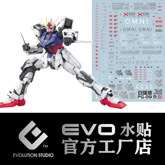 20250721 EVO PG 1/60 Strike fluo water slide decal EVOPG004